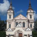 Wysokie Mazowieckie - Fasada kościoła pw. św. Jana Chrzciciela
